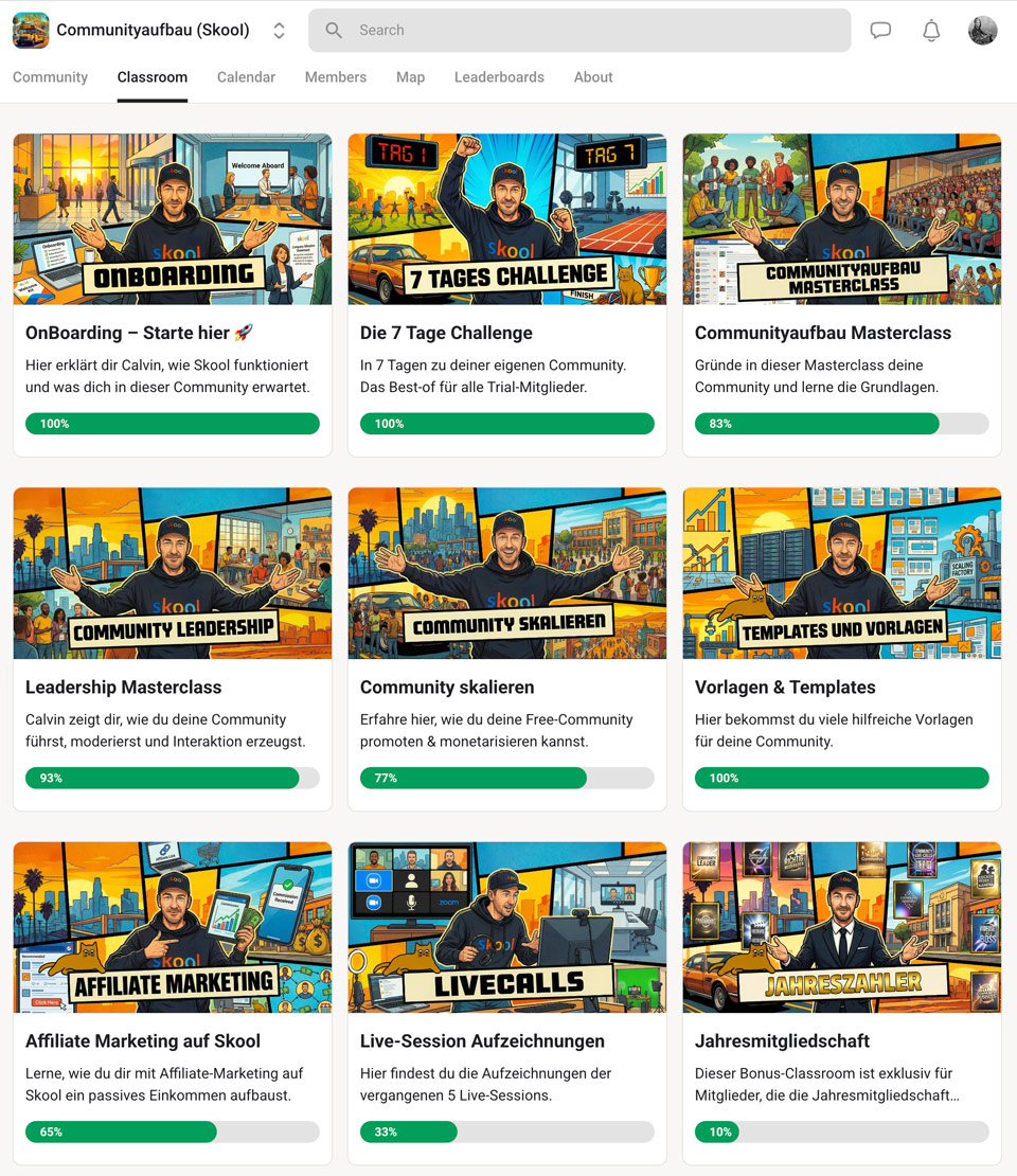 communityaufbau-classroom-erfahrungsbericht-ariane-brandes-calvin-hollywood