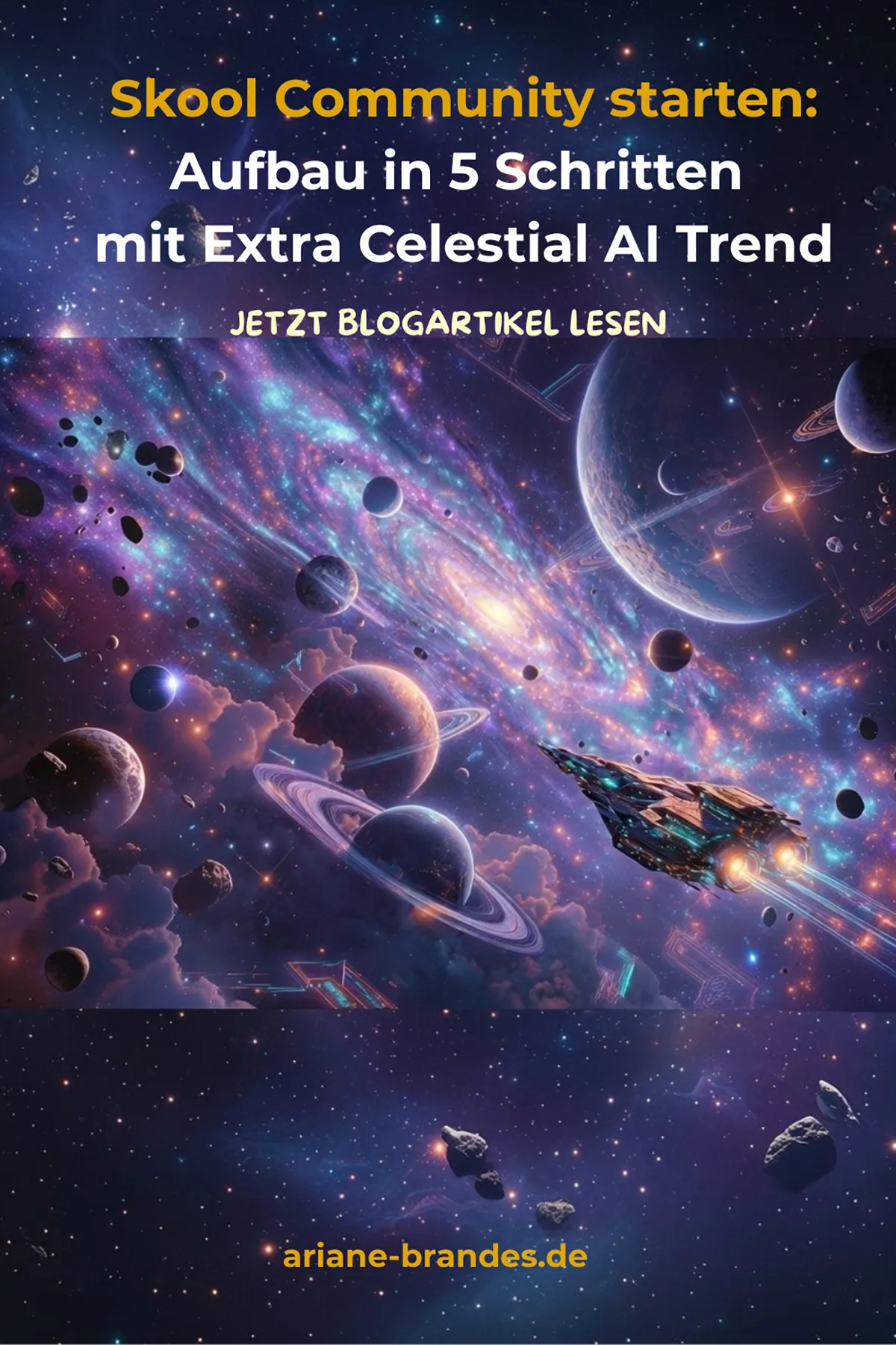 Sci-Fi Grafik für AI-Community